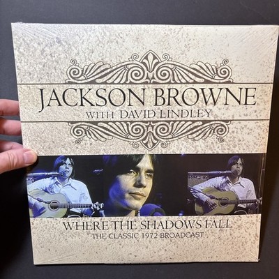 JACKSON BROWNE & DAVID LINDLEY, WHERE THE SHADOWS FALL, 1972 BROADCAST - 2LP NEW