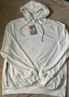 Men Nike Standard Issue Dri-Fit Sweat Hoodie  Size L  HJ4223-133  White 
