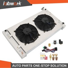 Labwork 3 Row Radiatorshroudelectric Fan For Chevy Gmc Ck 1500 2500 1988-1995