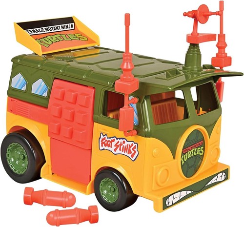 TMNT Party Wagon Mutant Attack Van Teenage Mutant Ninja Turtles 2021 compagni di gioco - Foto 5 di 5