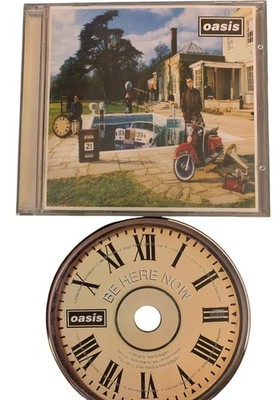 Oasis Be Here Now CD Album 1997 Creation Records CRECD 219 Rock