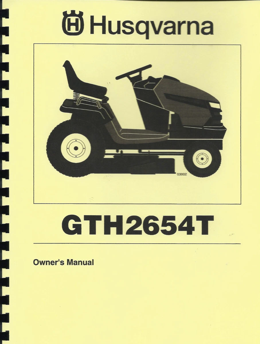 Yth22v46 online owners manual