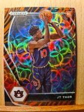 JT Thor #28 2021 Prizm Draft Picks Tiger Choice PRIZM Rookie PUR048B