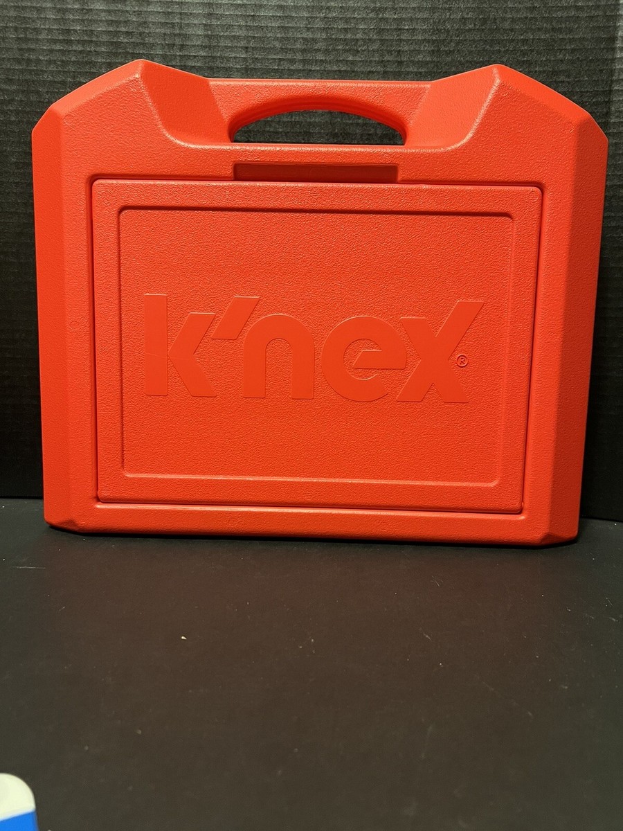 K'nex 25th Anniversary Ultimate Builder Case Imagine 52 Builds Red