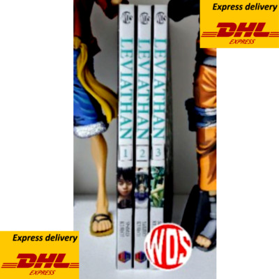 New LEVIATHAN Manga Complete Set Vol 1-3 (END) English by Shiro Kuroi - Fast DHL