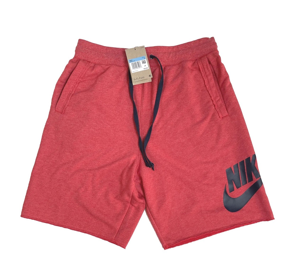Nike Sportswear Men's Sport Essentials Terry Alumni Shorts Red or GRN M, L,  L/T