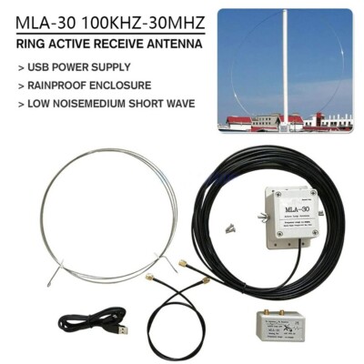 MLA 30+ (Plus) Loop Antenne Rauschunterdrückung und verbesserte Signalstärke