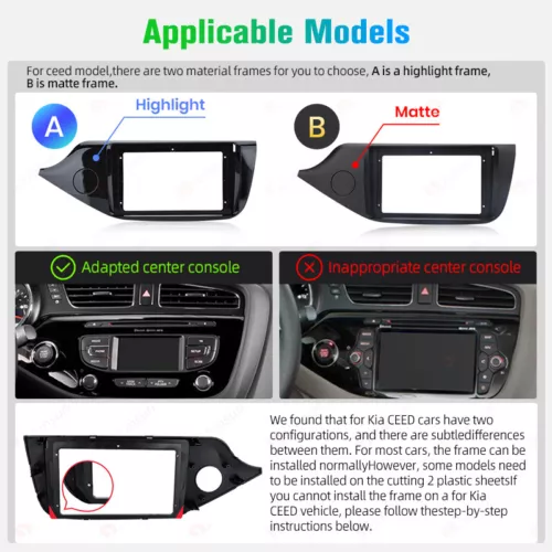 64G Für Kia Ceed JD 2012 -2016 Android 13 Autoradio CarPlay GPS Navi BT RDS - Bild 4 von 15
