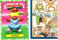 2024 GPK GARBAGE PAIL KIDS KIDS AT PLAY - GREEN PARALLEL CARD 25a Fris Bea