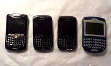 Mixed lot 4 BlackBerry Cell phones-Nextel-T Mobile AT T-Sprint-PARTS-REPAIR