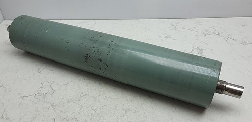 Hytrol Conveyor 4" Dia Tappered Drive Pulley 25" Oaw Used See Pictures