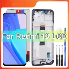 For Xiaomi Redmi 13 LCD Display Touch Screen Digitizer Assembly Frame Replace