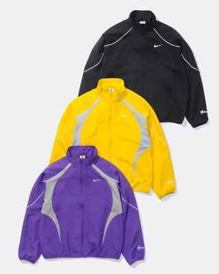 Supreme x Nike Track Jacket Black Purple Yellow 3colors SS25 Japan