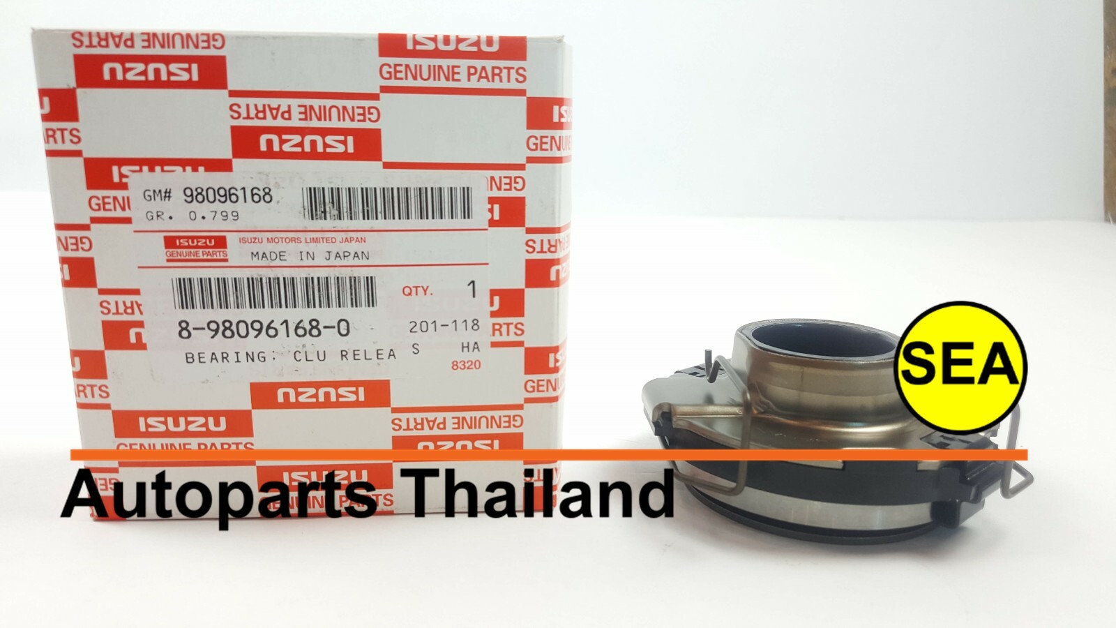 8980961680 GENUINE ISUZU D-MAX 2016 RELEASE BEARING BRAND NEW 