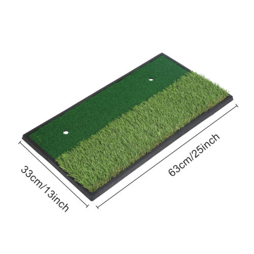Gd1 30x60cm 2 In 1 Indoor Putting Training Mat Moveable Swing Practi