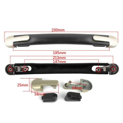 20cm Black Spare Strap Handle Grip Replacements For Suitcase Luggage US Nice - Afbeelding 1 van 12