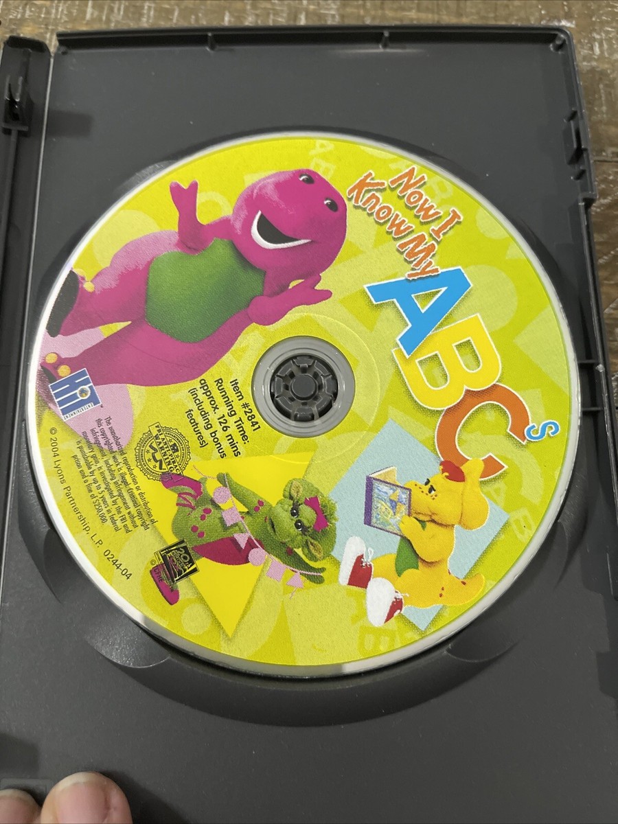 Barney Now I Know My Abcs DVD | eBay