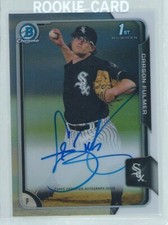 CARSON FULMER 20016 BOWMAN CHROME 1ST ON CARD AUTO PROSPECT REFRACTOR