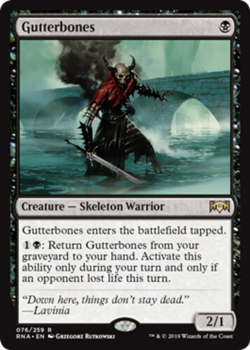 【PSA10】Gutterbones 1 x Gutterbones - Ravnica Allegiance - NM-Mint - MTG | eBay