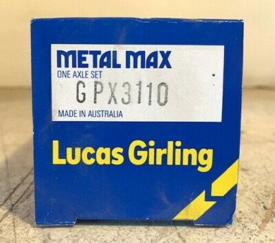 Lucas Girling Front Disc Brake Pad Set - GPX3110 / 7337-D457 - Fits Mazda Miata