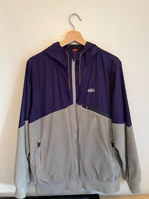 Nike Purple/Grey Corduroy Rare Plaid Hood Men's Jacket
