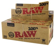 5 cuadernos RAW 200's Classic, papeles sin pliegue, 200 hojas por cuaderno