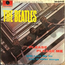 Beatles please please me 1963 uk 3rd press vinyl lp pmc 1202  1st sleeve
