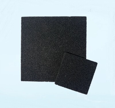 1pcs Porous foam metal carbon sheet reticulated glassy electrode catalyst lab