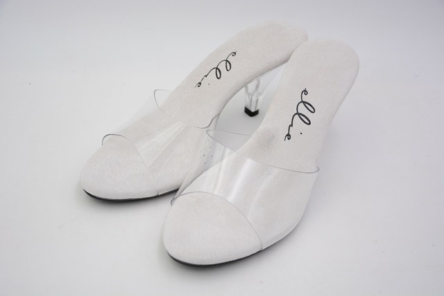 Ellie Shoes Womens 305 Vanity Dress Sandal Clear 8 M Us For Sale Online Ebay