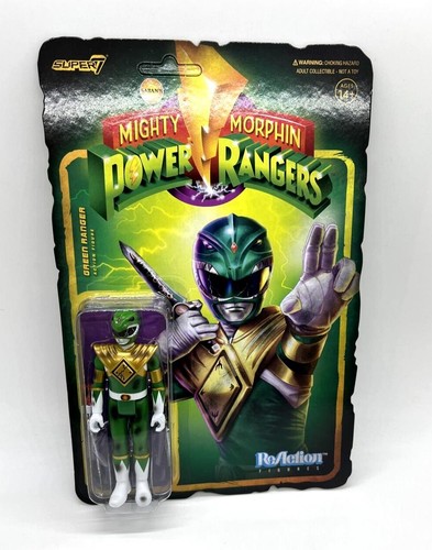 ReAction Mighty Morphin Power Rangers Green Ranger Battle Damaged SDCC ...