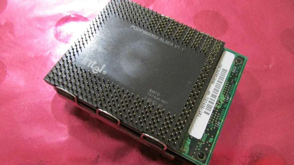 New INTEL Fastest Pentium-Pro Ever 333MHz OverDrive CPU PODP66X333 SL3E Gold-Pin - Image 3 of 4