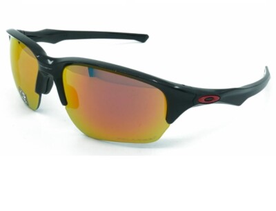Oakley FLAK BETA polished black/ruby iridium POLARIZED OO9363-14 sunglasses 