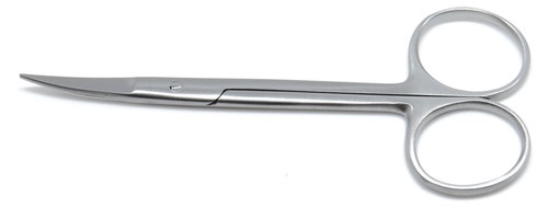10 Pcs Premium Iris Scissors Curved 4.5" Dental Veterinary Surgical Instruments - Picture 2 of 5