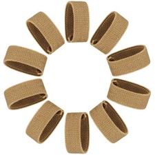 10 Pcs Elastic Belt Keepers Strap Organizer Belt Loop Stays Harness Straps