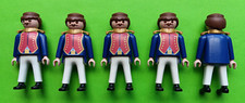 PLAYMOBIL  -  5  Figuren  Soldaten  Blauröcke  Gardisten  Franzosen