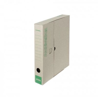 Emba Aktenkarton A4 50 mm Rückenbreite Natural Archiv-Schachtel stabile Kartonbo