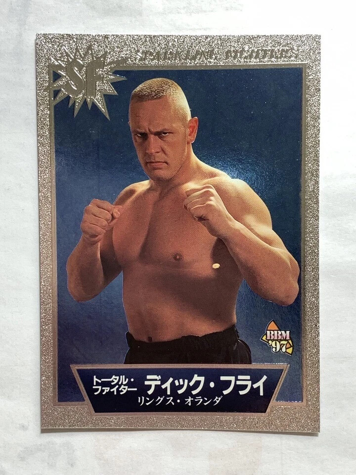 Dick Vrij SF 43 Pro-Wrestling BBM 1997 Fight magazine Trading