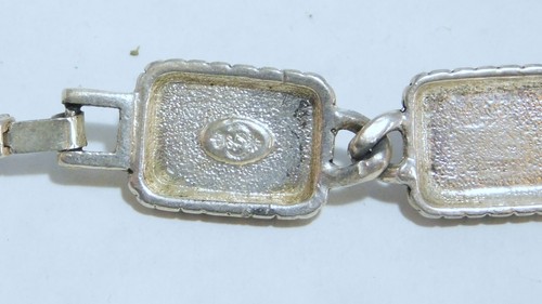 Vintage Premier Designs Multi Color Moonstone Link Bracelet - Picture 3 of 3