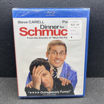 Dinner for Schmucks (Blu-ray Disc, 2011) NEW