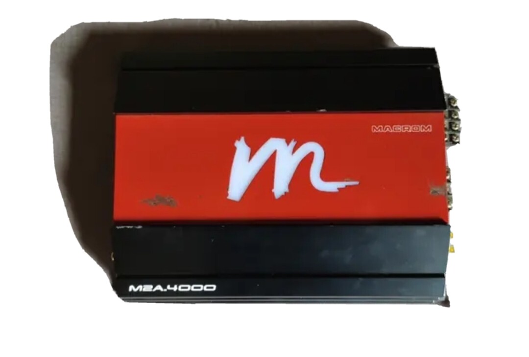 マクロム MACROM M2A-4000 MKII ステレオパワーアンプ 楽天市場】マクロム MACROM M2A-4000 MKII 90W×4chステレオ