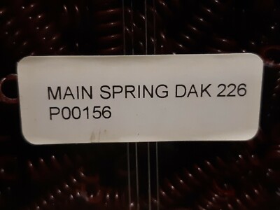 Sig Sauer Mainspring - P220/226/229 DAK - RED #P00156 Parts