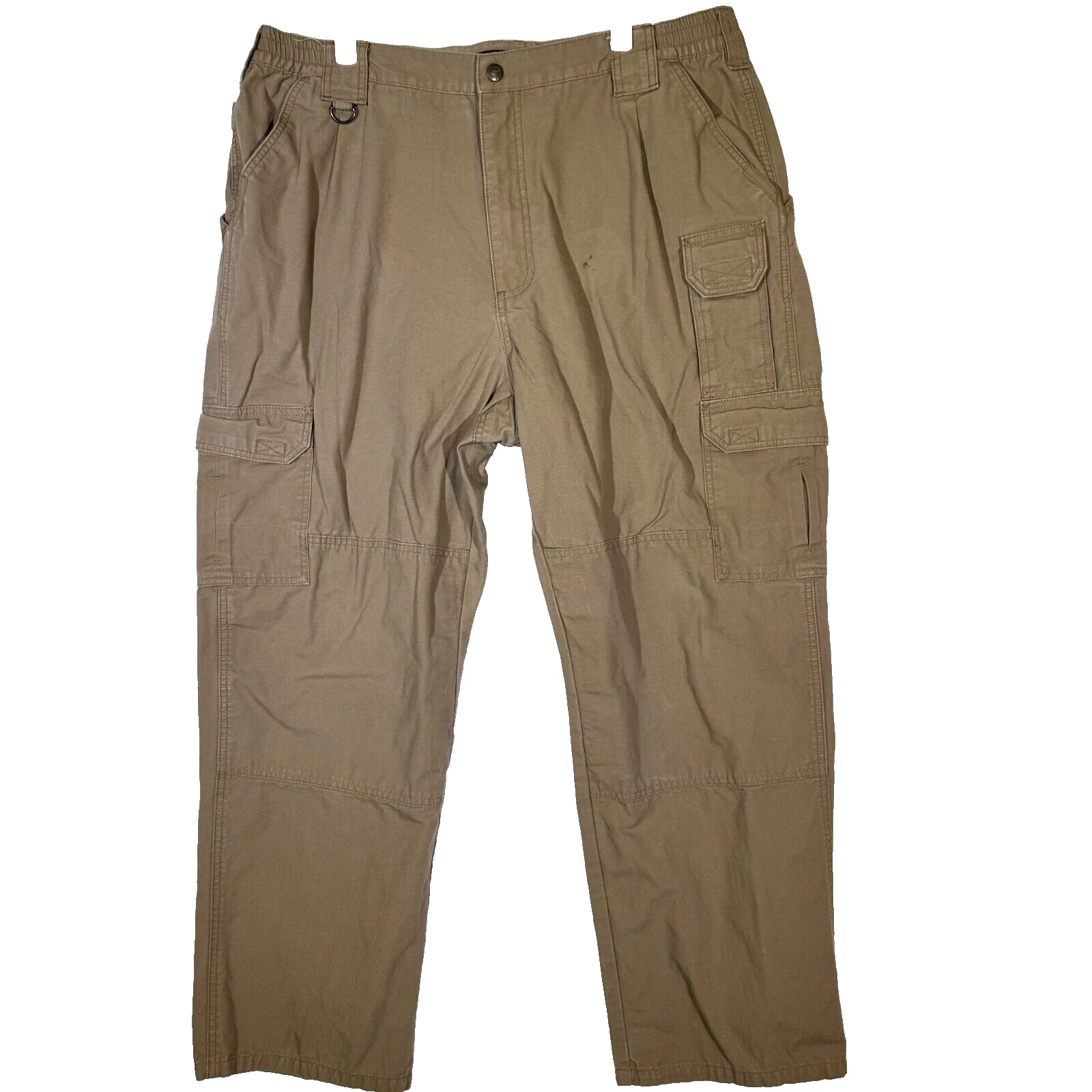 5.11 Tactical Workwear Pants Men's 40 X 30 Brown 100% Cotton Cargo Pockets M874