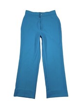Vintage 70s Bell Bottom Flared Pants Blue Donnkenny 32"