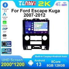 For Ford Escape 2007-2012 Android CarPlay Car Radio Screen GPS Multimedia Player