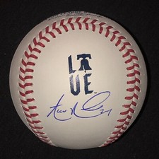 Aaron Nola Signed Philadelphia Phillies City Connect Rawlings Baseball JSA COA