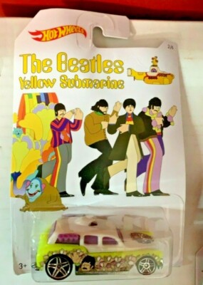 ホットウィール The Beatles YellowSubmarine5種セット ホットウィール ビートルズ イエローサブマリン メタルダイ