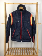 VTG 80's Ski Daddle Duck Down Retro Puffer Jacket Super Rad Coat Snow Men's Sz M