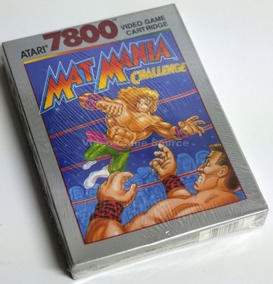 Atari 7800 Mat Mania Challenge Game Cartridge *Original versiegelt