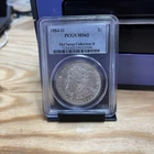 1884 O MORGAN SILVER DOLLAR PCGS MS62 MCCLAREN COLLECTION II