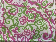 Lilly Pulitzer Fabric-PEANUT ISLAND Cotton Poplin- 20 X 27